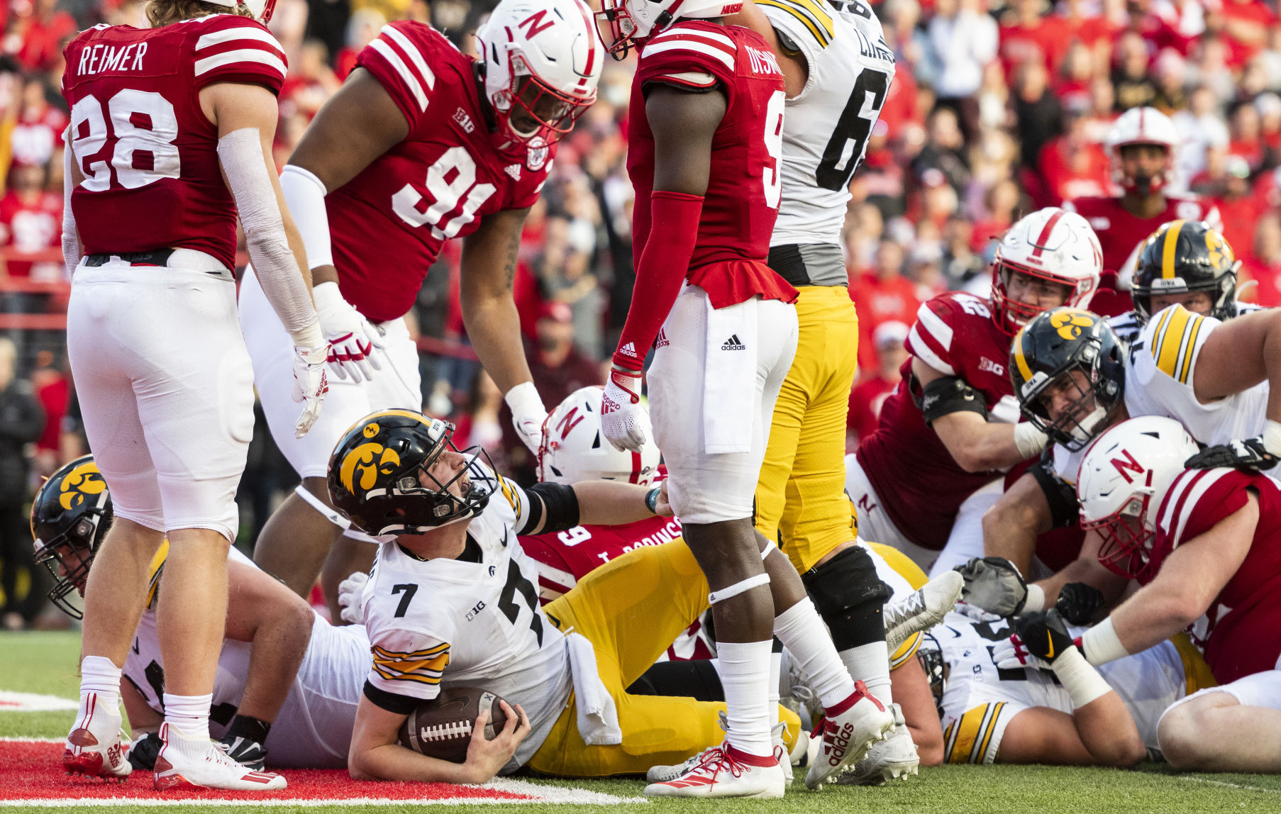 Iowa vs. Nebraska, 11.26